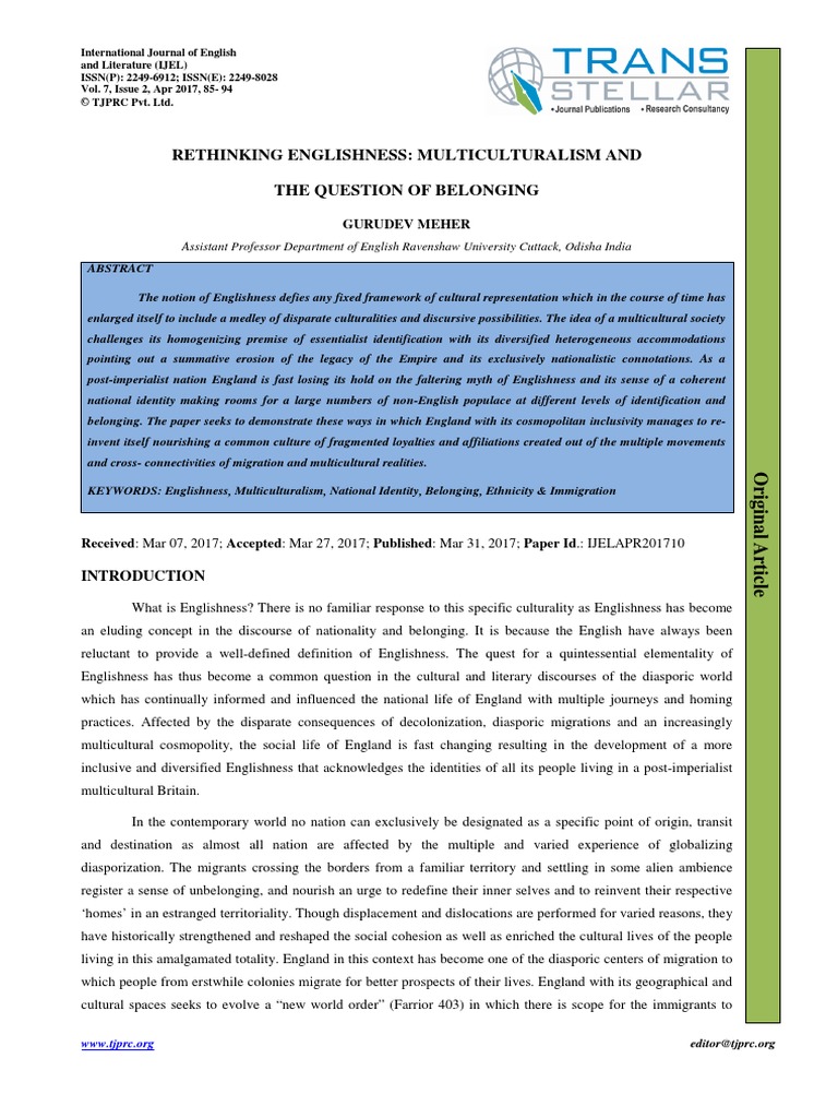 Article about multiculturalism picture