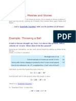 Solving Quadratic Equations Through Real-World Examples