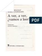 A ver , a ver, ¿vamos a leer  .Para prelectura  4 años y para lectura desde los 6 años.