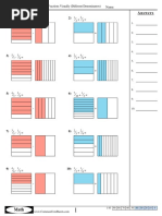 Fractions Add and Subtract With Pictures