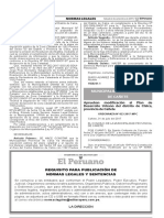 Aprueban Modificación Al Plan de Desarrollo Urbano Del Distrito de Chilca Provincia de Cañete