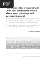 Racismo e Sartre