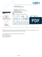 Diaphragm valve type 604 PVC-U data sheet