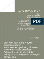 Low Back Pain