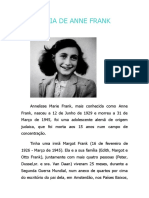 ANNE FRANK - Biografia