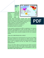 Información Básica Sobre La Apec