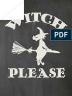 Witch Please Printable