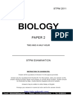 (Edu - Joshuatly.com) Biology STPM 2011 PDF