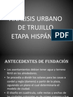 Analisis Urbano de Trujillo Epoca Hispanica PDF