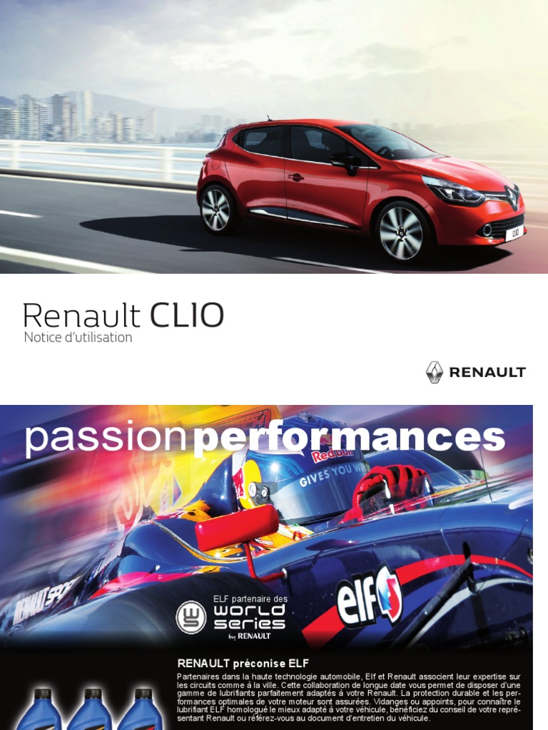 Renault Clio IV - Filet de rangement coffre- horizontal (Renault