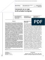 Intervención en Un Caso de Dificultades Fonológicas