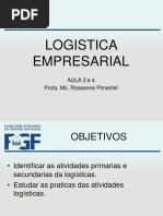 Logistica Empresarial Aula 3 e 4