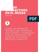 Textos Interactivos en El Museo