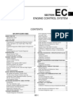 Engine Control System: Section