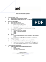 Arc Flash Study Steps