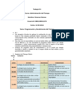 Tarea #3 Administracion Del Tiempo