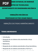 3-Vibracoes Excitadas Harmonicamente