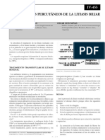 Tratamientos Percutáneos Litiasis Biliar PDF