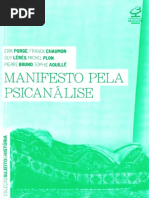 Manifesto pela psicanálise [Erik Porge y otros]