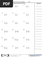 Fractions Multiplying