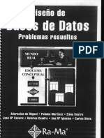 Diseño de Bases de Datos - Problemas Resueltos PDF