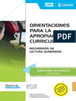 Espacios Curriculares para El Ciclo Basico Del Secundario PDF