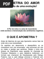 Modelo Terapeutico - Apometria Do Amor