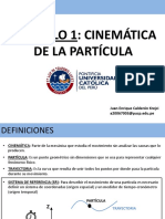 Capítulo 1 - Cinemática de La Partícula