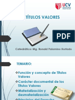 Sesion #1 Los Titulos Valores