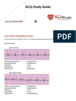 ACLS Study Guide: Ecg Strip Interpretation