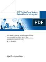 Early Warning Systems in The Republic of Korea