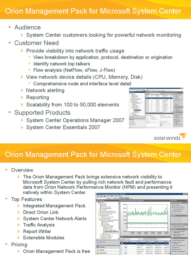 Orion Management Pack | PDF