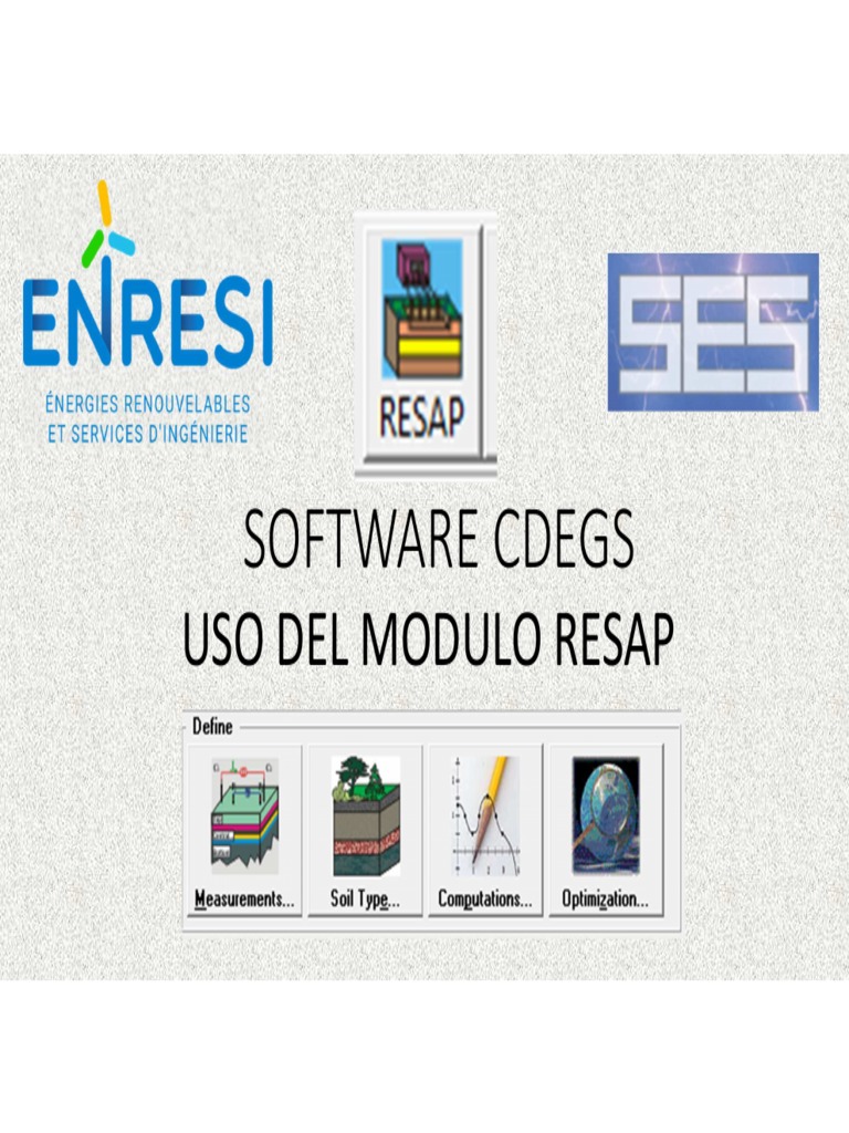 Uso del Módulo RESAP en CDEGS | PDF | Informática | Tecnología