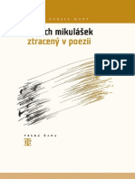 Oldrich Mikulasek Ztraceny V Poezii