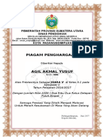 Piagam Juara Kelas