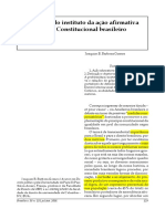 Joaquim Barbosa - A Recepção Do Instituto Da Ação Afirmativa