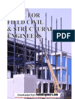 A Guide for Field Civil and Structural Engineer