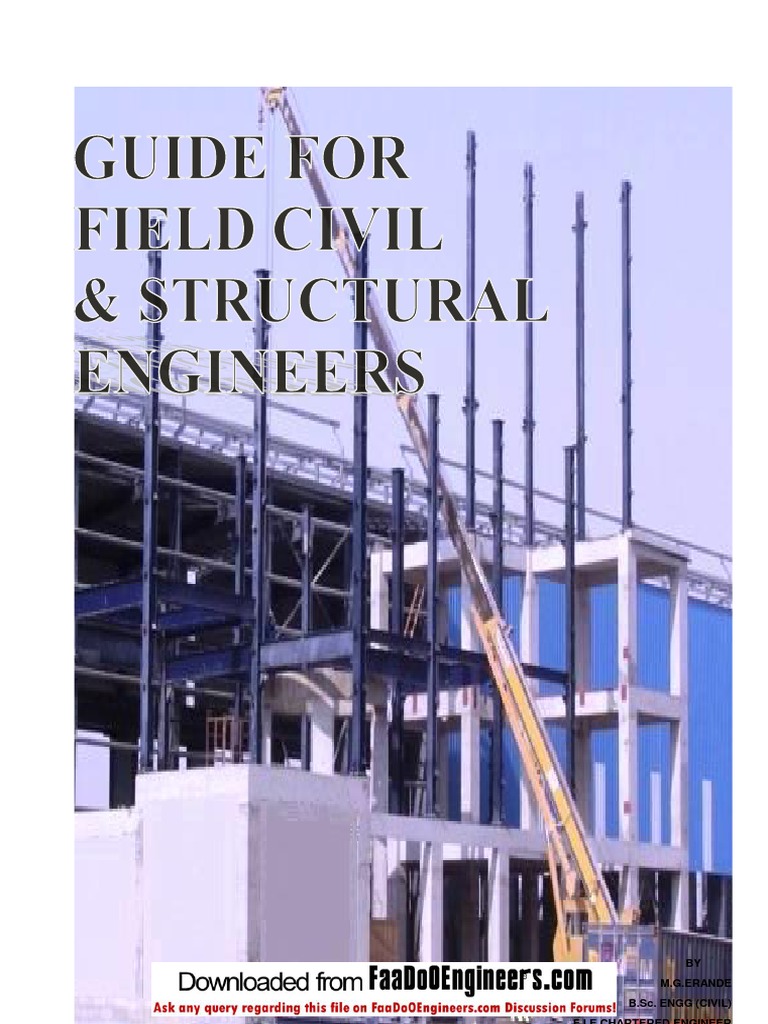 A Guide For Field Civil and Structural Engineer | PDF | Deep Foundation ...