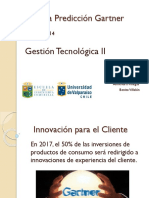 Innovación Para El Cliente Gartner