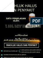 Makhluk Halus Dan Penyakit