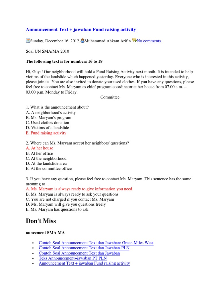 Announcement Text | PDF | E Books | World Wide Web