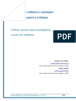 Cça e Eventos Culturais - Rev Contemporanea - MULLER, FANTIN