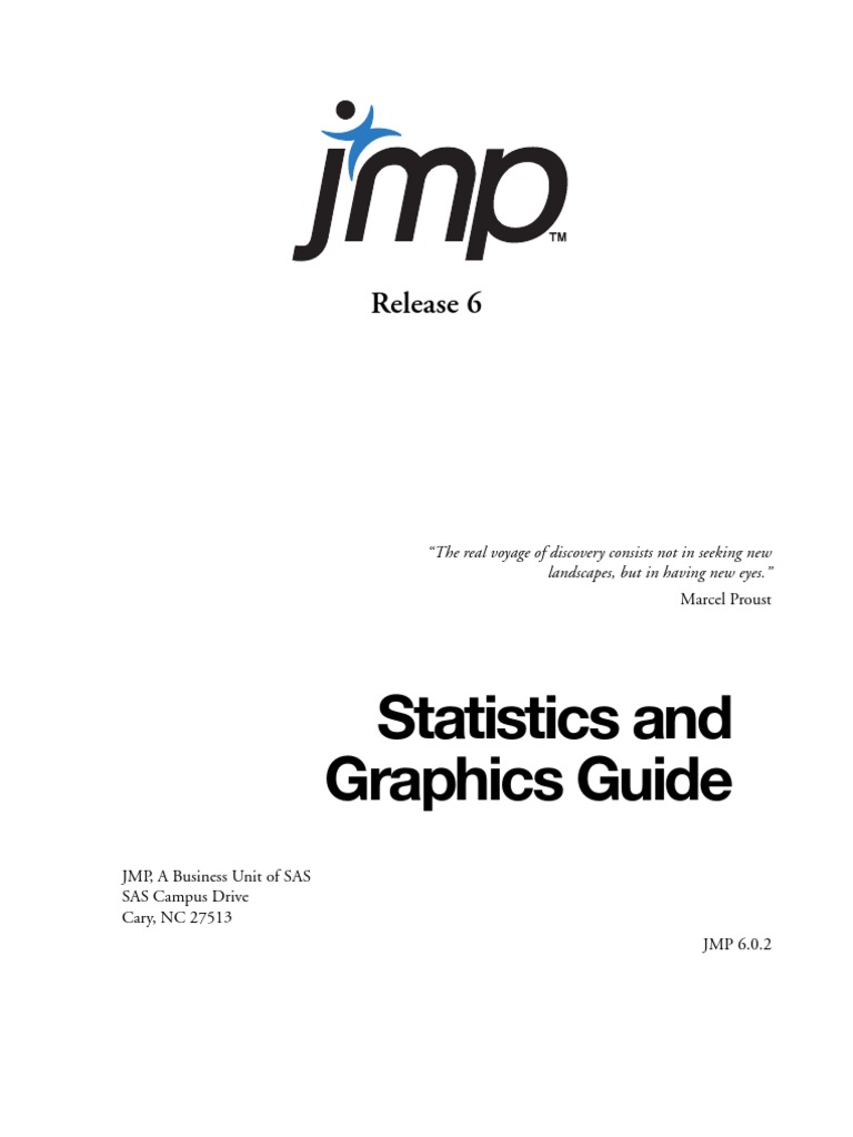 JMP Stat Graph Guide | PDF | Jmp (Statistical Software) | Analysis Of  Variance
