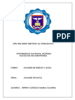 Analisis de Savia