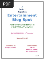 Entertainment Blog New