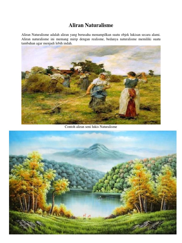 Aliran Naturalisme Pdf