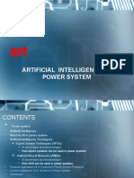 Artificial Intelligence in Power System