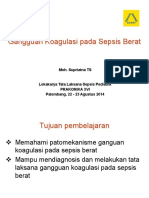 Sepsis 5 Gangguan Koagulasi Pada Sepsis Berat-M Supriatna PDF