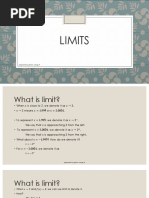 Limits 2