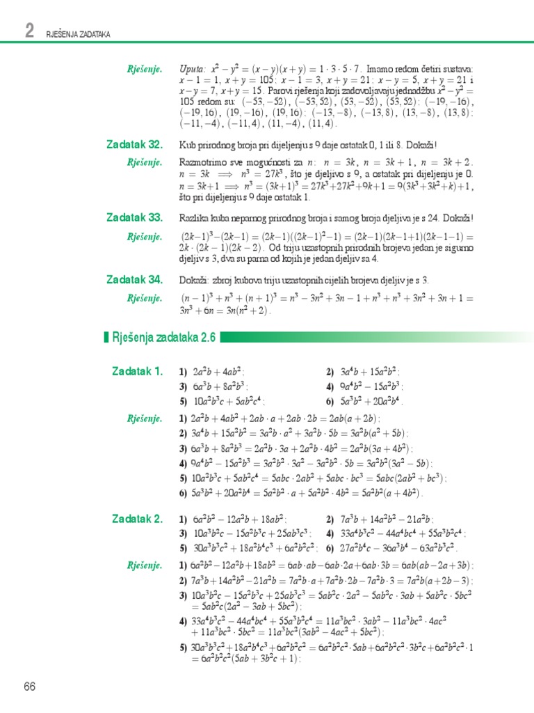 2.3. Rastavljanje Na Faktore | PDF